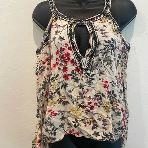 Bke boutique shoulder cut out top
